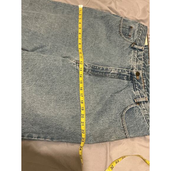 Eddie Bauer Vintage 90s Light Wash Mom Jeans Size 20 Straight Leg Pants women’s - Picture 6 of 7